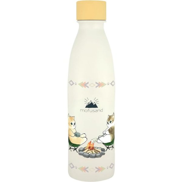 画像1: mofusand (もふさんど) 炭酸 ボトル 530ml 【 キャンプ 】 53-2162 (1)