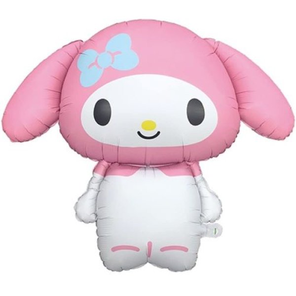 画像1: ダイカットバルーン サンリオキャラクターズ マイメロディ【バルーン用ポンプは入っておりません】[ 4522654140520 ] (1)