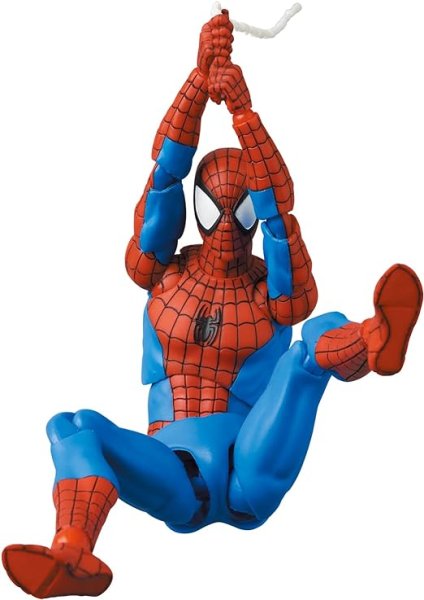 画像1: MAFEX マフェックス No.185 SPIDER-MAN スパイダーマン (CLASSIC COSTUME Ver.) 全高約155mm ノンスケール 塗装済み アクションフィギュア 4530956471853 ] (1)