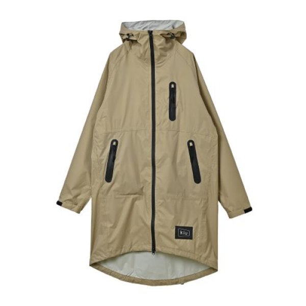 画像1: KiU キウ キウレインジップアップ KiU RAIN ZIP UP wpc 撥水 超軽量 収納袋 耐水 カッパ コート 雨具 レインポンチョ アウトドア キャンプ フェス スポーツ観戦 スポーツ レジャー 通勤 通学 送り迎え 自転車 自転車用 散歩 旅行 トラベル 梅雨 雨 大雨 台風 かっこいい かわいい 便利 おしゃれ 男 女 婦人 母の日 ギフト 4537988037507 ] (1)