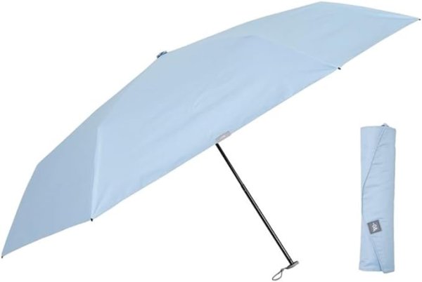 画像1: 【2023年】小川(Ogawa) 日傘 メンズ レディース レイクブルー 晴雨兼用 遮光 UVカット99% 遮熱 撥水 60cm 6本骨 0& ゼロアンド ユニセックス 52286 (1)