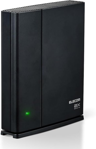 画像1: エレコム WiFi 無線LANルーター Wi-Fi6 1201 + 574 Mbps EasyMesh対応 WMC-X1800GST2-B (1)