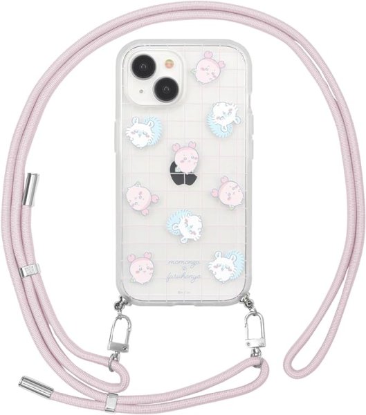 画像1: グルマンディーズ ちいかわ IIIIfit Loop iPhone 15 / 14 / 13 対応 ケース 総柄 CK-45A (1)