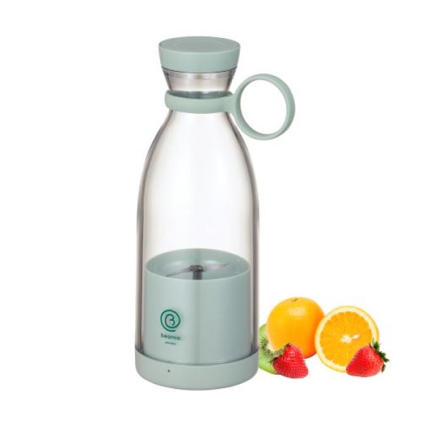 画像1: 【なくなり次第終了】シービージャパン ミキサー スムージー 400ml グリーン 氷も砕ける コードレスタイプ 持ち運べる 充電式 野菜/果物/離乳食 コードレスミキサー beamie.(ビーミー) atomico 4573306869351 ] (1)