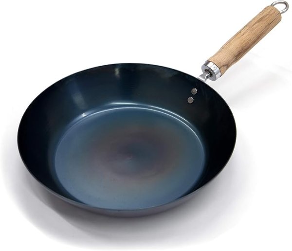 画像1: 京都活具(Kyoto Katsugu) フライパン 鉄製 油慣らし済 28cm 日本製 4580047176624 ] (1)