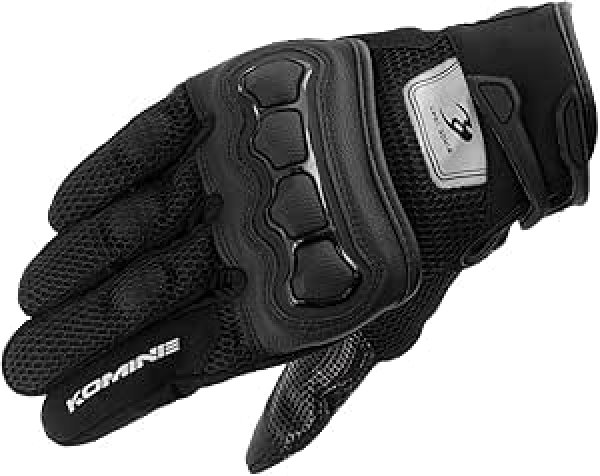 画像1: コミネ(KOMINE) バイク用 GK-2153 プロテクト3Dメッシュグローブ Black 3XL (1)