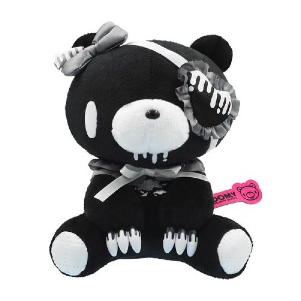 画像1: オスト(osuto) グルーミー ぬいぐるみ Eye patch Ver. BLACK 8203 096 4582723261181 ] (1)