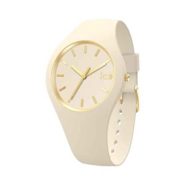 画像1: 正規代理店 [Ice-watch] アイスウォッチ 時計 腕時計 レディース 019528 アイスグラム ブラッシュド ICE glam brushed アーモンドスキン スモール[ 4895173304187 ] (1)