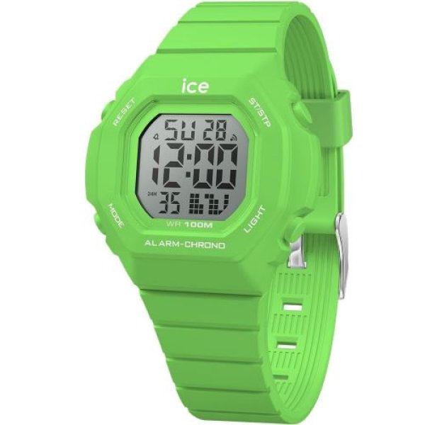 画像1: 正規代理店 [Ice watch] アイスウォッチ 時計 腕時計 デジタル メンズ 022097 アイスデジット ICE digit ultra グリーン スモール[ 4895173318443 ] (1)