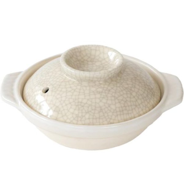 画像1: 銀峯陶器 土鍋 京型 墨貫入 鍋焼きうどん用鍋 5.5号 一人用 約400ml 直火対応 保温性 萬古焼 日本製 11051[ 4933357115515 ] (1)