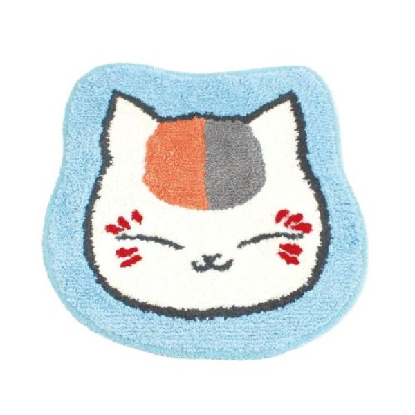 画像1: 夏目友人帳 ダイカットバスマット ニャンコ先生 4947864060749 ] (1)