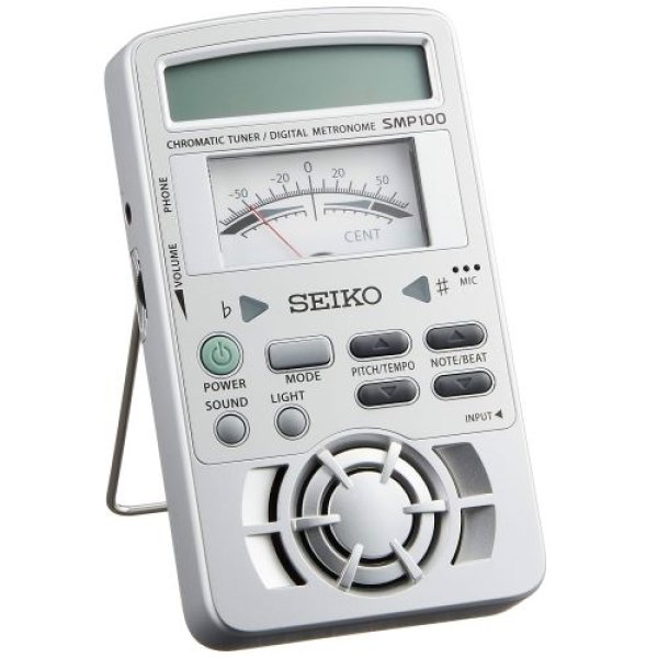 画像1: SEIKO(セイコー) チューナー&メトロノーム アナログメーター搭載 SMP100 4950096601277 ] (1)