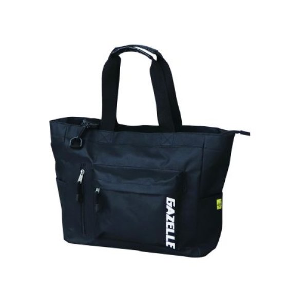 画像1: 福徳産業 トートバッグ ブラック GAZELLE G-401 4965277886404 ] (1)