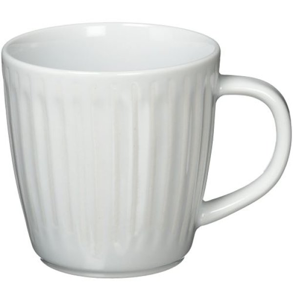 画像1: 西海陶器 波佐見焼 マグカップ 約325ml 花ふわり ホワイト 日本製 11320 4965451113203 ] (1)