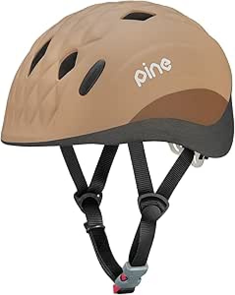 画像1: OGK KABUTO(オージーケーカブト) 自転車 ヘルメット 子ども用 PINE(パイン) ミンクベージュ 幼児用(頭囲:47~51cm) SG認証 (1)