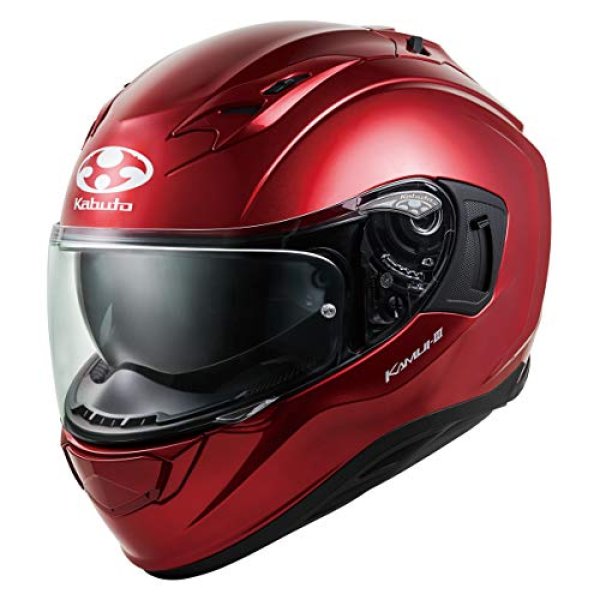画像1: オージーケーカブト(OGK KABUTO)バイクヘルメット フルフェイス KAMUI3 シャイニーレッド (サイズ:XL) 584740 4966094584740 ] (1)