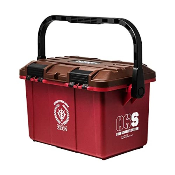 画像1: プレックス(PLEX) 機動戦士ガンダム ツールボックス17L シャア専用モデル シャアレッド 4969402085441 ] (1)