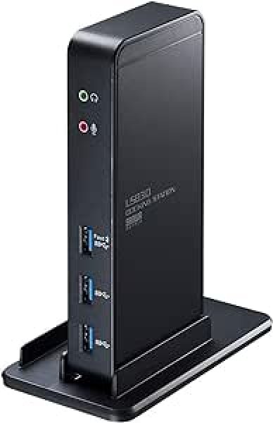画像1: サンワサプライ タブレットスタンド付きUSB3.0ドッキングステーション USB-CVDK3 (1)