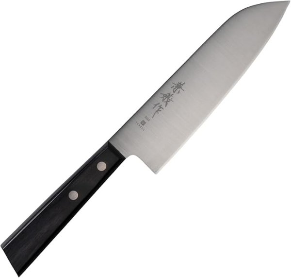 画像1: ヤクセル 三徳包丁 165mm 軽量 ステンレス 日本製 SG2 粉末ハイス 兼義作 4984909306165 ] (1)