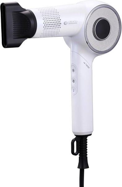 画像1: クレイツイオン エレメアドライケアポータブル 折り畳み 1200W 3段階風量 3段階温度調節 デジタル表示 4988338201800 ] (1)