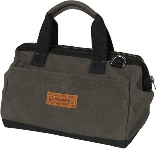 画像1: ダルトン(Dulton) ワックス キャンバス ツール バッグ オリーブ T21-0337 工具箱 ツールバッグ M 4997337077019 ] (1)