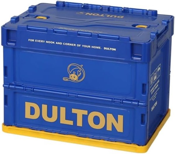 画像1: ダルトン(Dulton) ダルトン フォールディング コンテナ 20L ダルトンの折りたたみコンテナ 収納 スタッキング 高さ283mm 幅366mm 奥行264mm H21-0343-20 4997337077132 ] (1)